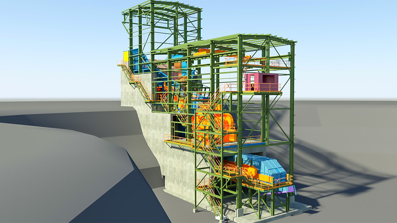 Voyager II Quarry Primary Crushing Facility & Brickworks DBM VIRCON