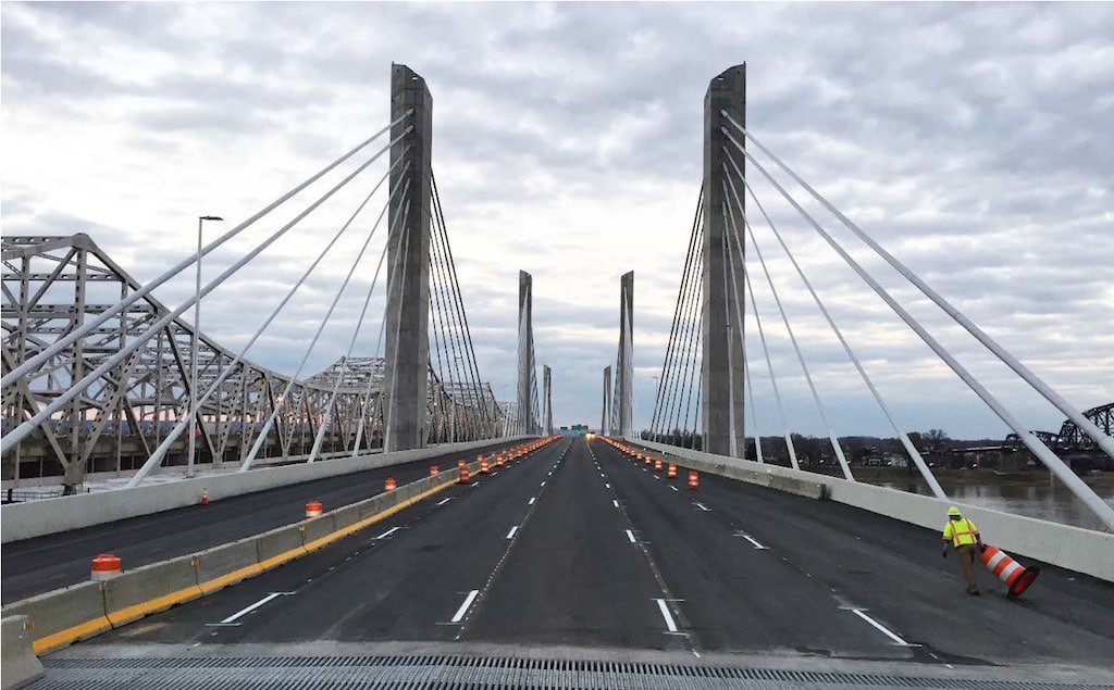 innovative cable-stayed bridge deck