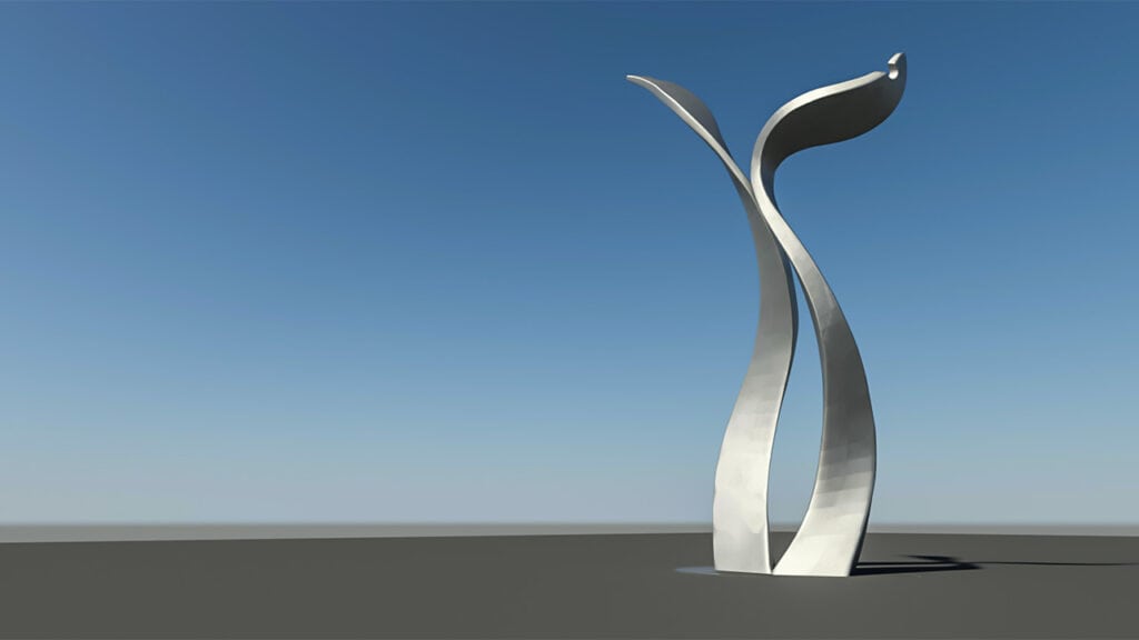 Cyclone George Memorial Sculpture