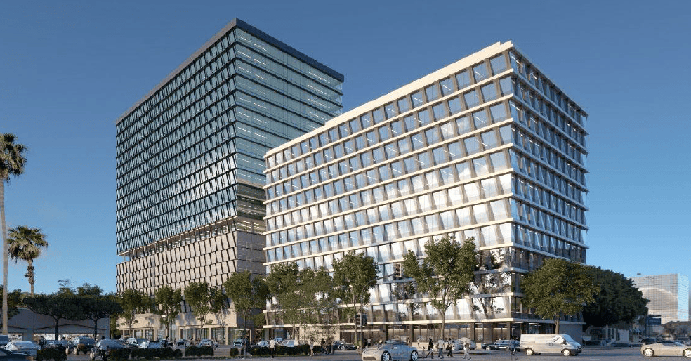 The Vermont Corridor County Administrative Campus is an innovative public-private partnership designed to revitalize a two-block area of Los Angeles County.