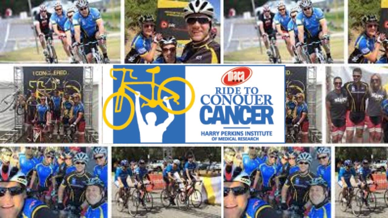 Team Conquers the Ride to Conquer Cancer